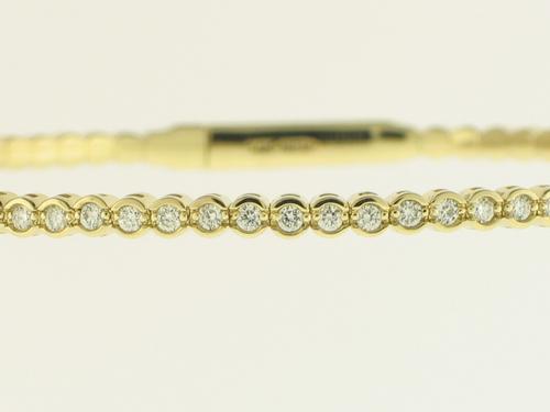 View 14K White  or  Yellow  Gold<BR>  Diamond Bracelet